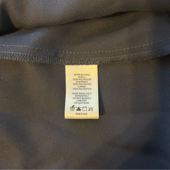 NWT Cynthia Steffe Navy Blue Long Dress Wedding Mother of Bride Groom Size 8 - Picture 10 of 10